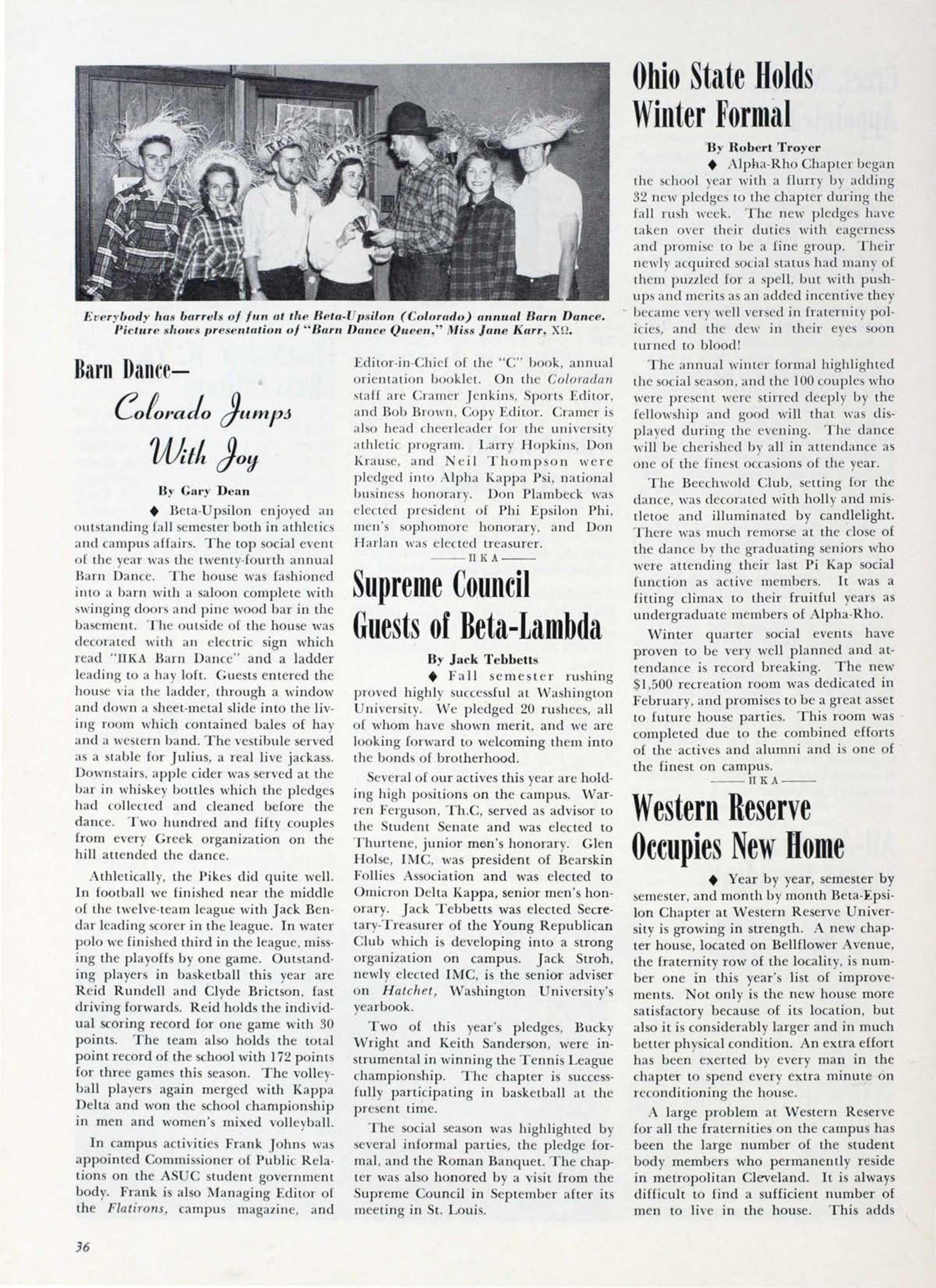 Western Reserve Occupies New Home